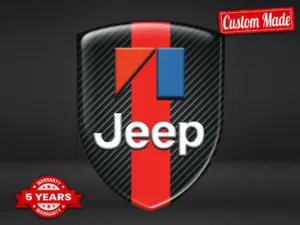 Jeep Adesivi Lunotto Auto Premium Universali Stellari